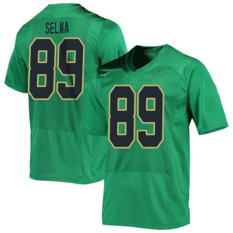 Men's Notre Dame Fighting Irish Charlie Selna Football Jersey - Replica Green