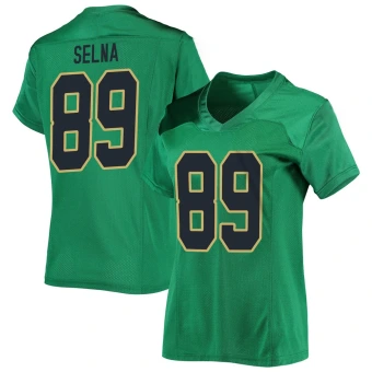 Women's Notre Dame Fighting Irish Charlie Selna Football Jersey - Replica Green