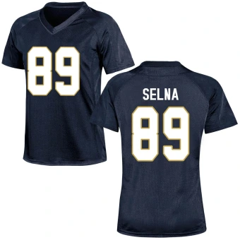 Women's Notre Dame Fighting Irish Charlie Selna Football Jersey - Replica Navy Blue