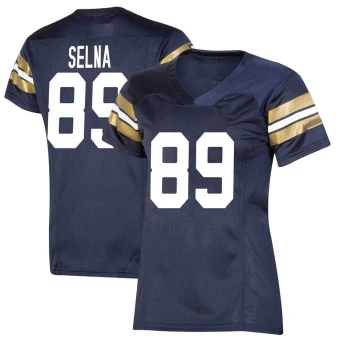 Women's Notre Dame Fighting Irish Charlie Selna Replica 2021 Shamrock Series Football Jersey - Premier Navy