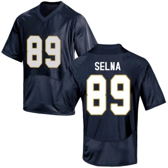 Youth Notre Dame Fighting Irish Charlie Selna Football Jersey - Game Navy Blue